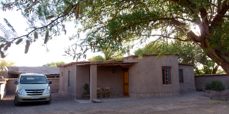 Cabaña dos baños en san pedro de atacama